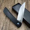 Couteau Shirogorov poche pliant D2 lame couteau de chasse confortable G10 poignée couteau de survie de sauvetage en plein air transport quotidien outils de coupe