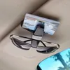 Interior Accessories Glasses Holder For Car Universal Sunglasses Sun Visor Eyeglass Mount With Double-Ends