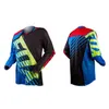 Men's T-shirts Summer Long Sleeved Speed Reducing Suit Sweat Wicking Motorcycle Off-road Racing Suit Mountain Bike Riding Suit Top Foxx