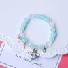 Charme pulseiras origem novo estilo handstring jóias estilo coreano bonito jade guigou cristal frisado estudante pulseira menina rshd