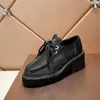 2024 Designer Loafers Sıradan Ayakkabı Beaubourg Platformu Derby Deri Dikiş Ayakkabı Kauçuk Yükseltilmiş Edge Klasik Penny Loafer Boyutu 35-42