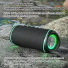 Speakers Portable Fabric Waterproof Bluetooth Speaker High Power 3D Stereo Subwoofer Speaker Support Bluetooth TF AUX TWS Interconnection