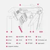 Marsworker多機能コンビネーションレンチLEDライトキャンプハイキング多機能折りたたみツール自転車修理ハンドツール240108