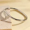 Designer Cartres Bangle New 18K Gold Armband ins Internet Red Fashion Nail Head Female Crowd Gift 75Z6