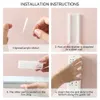 5pcs Self-Adhesive Power Socket Strip Fixator Wall Mounted Self Adhesive Punch Free Row Plug Holder for Kitchen Home Office