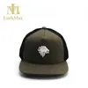 Projektant Ball Caps China-Chic Bamboo Fabure Lion Haftar Big Head Hat Baseball Game Hat Student Party Team Hat Ki6m