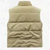 Gilets pour hommes hiver homme gilet manteau sans manches veste gilet épais chaud polaire décontracté mode vêtements de travail hauts mâle coupe-vent vêtements