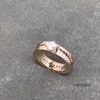 Ontwerper Liefdesring Ontwerpers Luxe ringen voor vrouwen Afneembare volledige diamanten Paar Twee weastyles Topniveau cadeau Casual Mode Feest