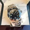 Orologi da uomo caldi 41mm Orologio meccanico automatico Acciaio inossidabile Blu Nero Ceramica Zaffiro Orologi da polso Montre di lusso super luminoso con scatola