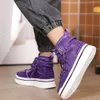 Nowa moda oryginalna męska platforma High Sneakers skórzana swobodna sneaker mężczyźni wygodne buty z płaskim projektantem zapatillas hombre