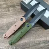 Knife BM 8551 8551BK AU/TO Folding Knife Black Blade Nylon Handle with Pocket Clip Outdoor Hunting Camping Cutting Knifes Utility EDC