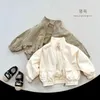 재킷 2-8Y 패션 베이비 소녀 소년면 재킷 유아 유아 어린이 아이 코트 가을 봄 여름 견고한 태양 보호 옷