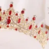 Pinces à cheveux en verre strass, couronne de mariée, diadème, accessoires de mariage, fête, vacances, anniversaire, pour filles