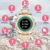 Relógios LIGE Mulheres Relógio Inteligente Frequência Cardíaca Pressão Arterial Monitor de Gestão de Saúde Feminina Senhora Smartwatch Esporte Fitness Para Android ios