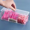 Brushes Transparent Eyelashes Extension Tools Storage Box Lashes Accessories Acrylic Desktop Makeup Tool Container Cosmetic Organizer