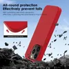 Magnetic Case Liquid Silicone Phone for iPhone 15 Pro Max with insert logo pop up window competible with MagSafe Case 14 Plus