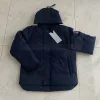 Designer canadien Parkas veste d'hiver hommes épais doudoune Homme Jassen Chaquetas Parka vêtements d'extérieur hommes Chaqueton manteau extérieur à capuche Fourrure oies