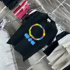 xinxinbuy 2024 Men designer Tee t shirt Paris Colorful letter printing women black white yellow blue XS-3XL