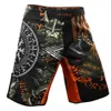 MMA Viking Fighter Sports Fighting Training Shorts Jujitsu Quick Dry Durable Fiess Competition Thai Boxing Outdoor Cycling