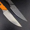 Knife Flyway 15700 Sabit Bıçak Avı BM Bıçak Taş Taşlı Açık Hava Hayatta Kalma Bıçağı Boltaron Kılıf Kendini Savunma Bıçakları Taktik