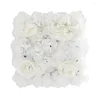 Dekorativa blommor DIY Artificial Flower Wall Fake Rose Decoration For Wedding Backdrop Home Bride Bouquet Holding 35x35cm