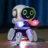 Musik- och dansrobot Octopus Stunt Robot Fordon Birthday Present Toy Children's Early Childhood Education Baby Toy Girls Boys 240108