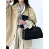 Women's Trench Coats SuperAen High-end Elegant Stand Up Collar Coat For Women Japan Style Oversize And Jackets
