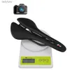 Bicicleta Saddles TOSEEK MTB Road Bike Saddle Ultralight 185g Assento de Corrida Oco Design Ergonômico Cr-mo Assento Rail Saddle Peças de Bicicleta 7 CoresL240108