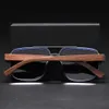 Sunglasses Rcamial Sunglasses Polarized Lens Uv400 Handmade Natural Bamboo Wooden Frame Vintage Sun Glasses for Men Women 61624