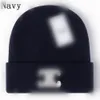 Outdoor Stripe Autumn Candy Color Winter Beanie Cycling Solid Letter Skull Cap 5268522