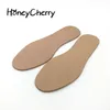 Sweat Cow Leather Insole Thickened Durable Health Pad Man Cowskin Insoles For Shoes 240108