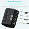 Connectors MR275 Wireless Bluetooth 5.0 Audio Sändare APTX HD LL Optical Coaxial 3.5mm AUX RCA Audio Receiver Adapter Dual Link TV PC PC PC