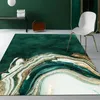 Carpets Carpets Modern Area Rug,Abstract Art Large Carpet,Washable Durable Easy To Clean Rugs,Blackish Green/Gold Geometric Stain Fade Res