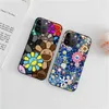 Mobiltelefonfodral Kaikai Kiki Art Phone Case för iPhone 14 13 12 11 Plus Mini Pro Max Soft Black Shell Coverl240105
