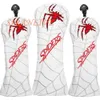 Spider Golf Club Head Covers voor Driver Cover Fairway Cover Hybrid Cover Blade Putter Covers PU Lederen Headcover 240108