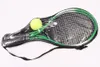 Zestaw 2 rakiety tenisowej nastolatka do treningu Raquete de Tennis Fibre Top Stal Material String z darmową piłką 240108