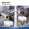 Zonesun Desktop半自動真空液体香水水ボトルバイアル充填機ZS-YTZL500