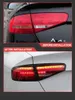 LED Running Brake Hrose Tail Light لـ Audi A4 B9 Car Taillight 2013-2016 ، مصباح إشارة الإشارة