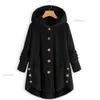 2024 Women's Fur Coats Wool&blends Autumn Winter Coat Women Warm Teddy Bear Wool Jacket Female Plush Plus Size M-4XL