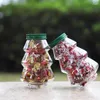 Garrafas de água 1 peça 500ml árvore de natal jarra doce presente diy doces biscoito lanche chocolate embalagem ano caixas de decoração