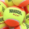 Tennisbollar för barn Teloon Stage 123 Red Orange Green Children i åldern 514 år Tenis Training 10 med Mesh Bag 240108