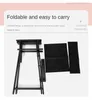 Camp Furniture Aluminum Alloy Folding Makeup Chair Lightweight Outdoor Portable Stall Barber Director Backrest Headrest