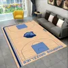 3D America Basketball Court Team Carpet Rug for Home Living Room Bedroom Sofa Doormat Decorkid PlayエリアNonslip Floor Mat 240108