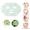Natuurlijke Jade Stenen AntiAging Masker Pijn Rustgevende Koeling Slaapverzorging Huid Tool Massage Gezicht Beaty Thera P6G8 240106