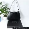 Bolso de axila Bolsos de hombro Bolso cruzado de diseñador de alta calidad Bolso de cuero brillante Mensajero para mujer Bolso de media luna de moda Hobo Totes Bolsos de embrague billetera