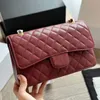 Lüks Tasarımcı Çanta Crossbody Çanta Çanta Çanta Kadın Omuz Torbası Gerçek Deri Çantalar Elmas Kafes Marka Zinciri Çanta eğik hobo tote çantaları küçük çanta cüzdan