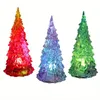 1pc Multicolored Crystal LED Night Light, Christmas Tree Night Light
