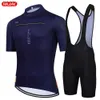 Cycling Jersey Sets 2023 Conjunto De Jersey De bicicleta De carretera Ropa De ciclismo para Hombre Ropa De equipo De verano MTB uniforme De manga corta traje De triatlón Ropa De HombreL240108