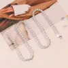 Correntes moda 925 prata esterlina clássico 4mm caixa redonda corrente colares para homens mulher festa de casamento presentes de natal jóias