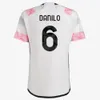 Fans Player Soccer Jerseys 23 24 Hogar lejos MILIK DI MARIA VLAHOVIC KEAN POGBA CHIESA McKENNIE LOCATELLI Camiseta de fútbol 2023 2024 Kits Hombres y niños Unifor JUvEntUs